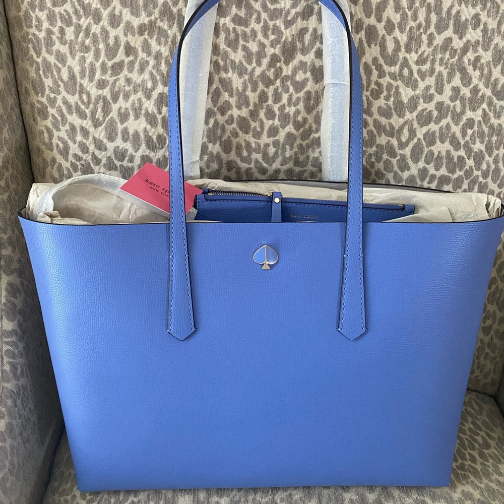 NWT Kate Spade Molly Large Tote (Blue/Purple)
